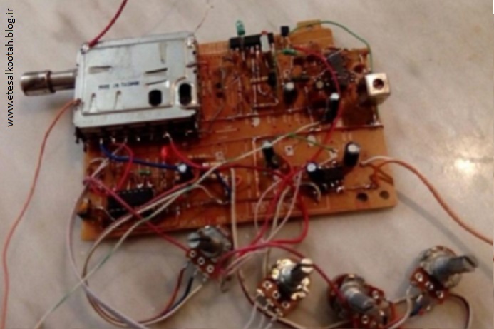 مراحل ساخت فلزیاب با ترانسفورماتور تلویزیون