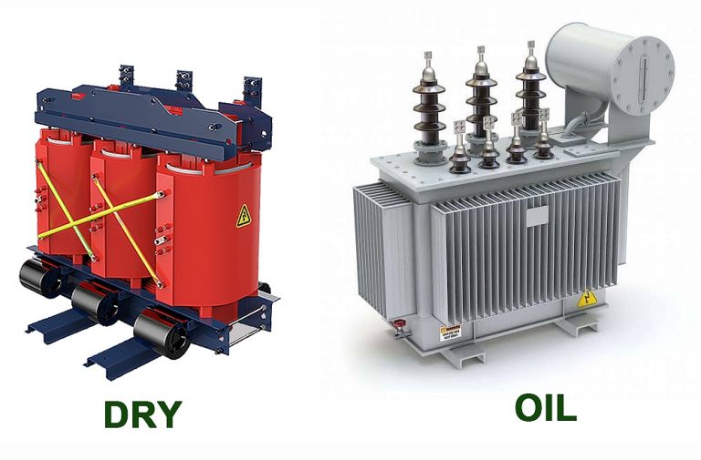 مقایسه انواع ترانسفورماتورهای روغنی ، خشک و گازی